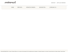 Tablet Screenshot of entresol.ch